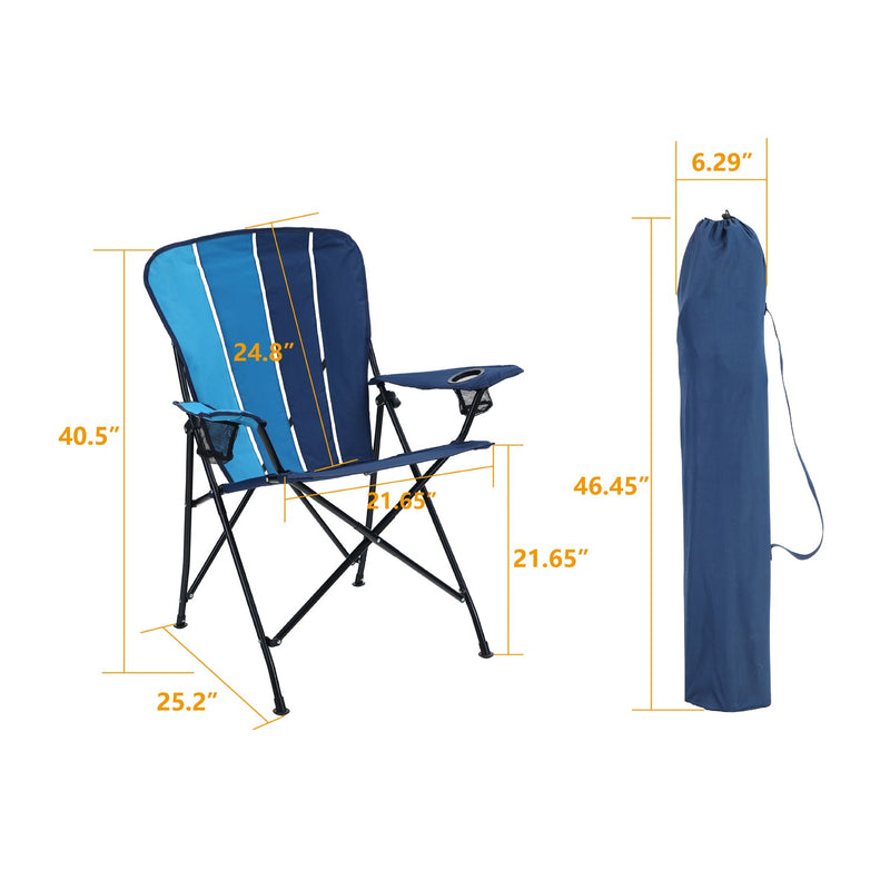 ALPHA CAMP tragbare leichte Campingstühle