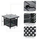 PHI VILLA Outdoor Bistrotisch mit Schirmloch