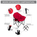 ALPHA CAMP Untertasse Klappbarer Campingstuhl mit Tragetasche