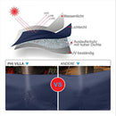 PHI VILLA 15 Fuß Doppelseitiger Extra Großer Zwillingsschirm für die Terrasse