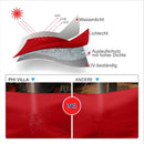 PHI VILLA 13 Fuß Doppelseitiger Terrassenschirm für den Außenbereich