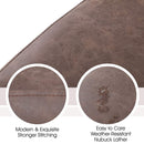 PHI VILLA Höhenverstellbarer Drehbarer Küchenbarhocker aus PU-Leder, 1 STK