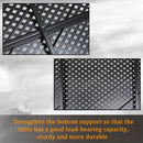 PHI VILLA Rechteckiger Hohler Esstisch aus Stahlgeflecht für Terrasse